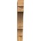 Ekena Millwork Balboa Block Rough Sawn Bracket, Western Red Cedar, 6"W x 38"D x 42"H BKT06X38X42BOA05RWR - alternate 4